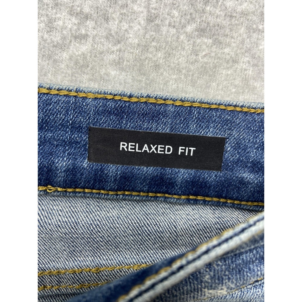 Judy Blue Jeans Womens 30 Relaxed Fit Distressed Ripped Denim Stretch Casual Pan - Picture 4 of 13